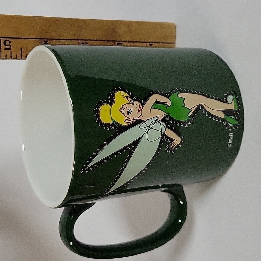 Disneystore Dark Green Tinker Bell Mug, 18 oz. - Picture 7 of 7